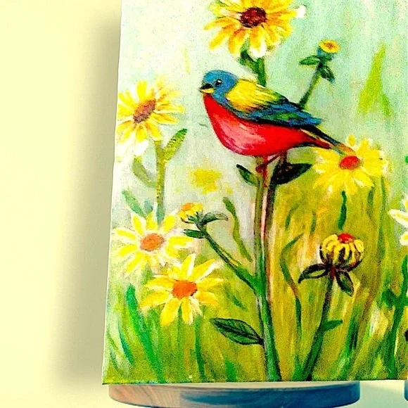 Happy times Acrylic painting - Picture 3 of 3